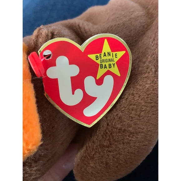 Retired TY 1993 Rare Beanie Babies “Chocolate” - Picture 3 of 5